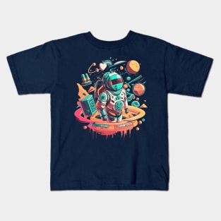 Space traveller Kids T-Shirt